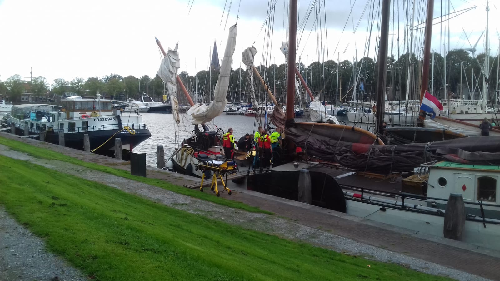 Archieffoto assistentie ambulancedienst Westerhaven