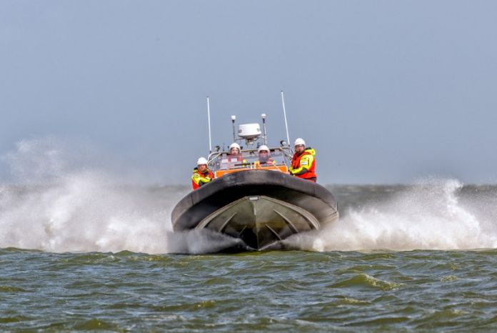 Stockfoto reddingboot t Span