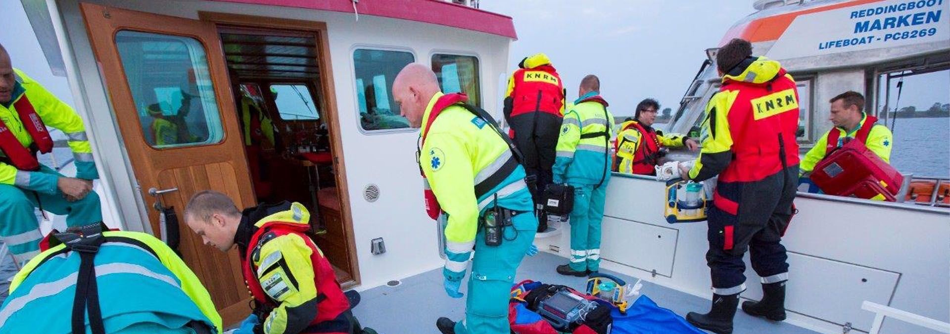 Op oefening bij... - KNRM Marken