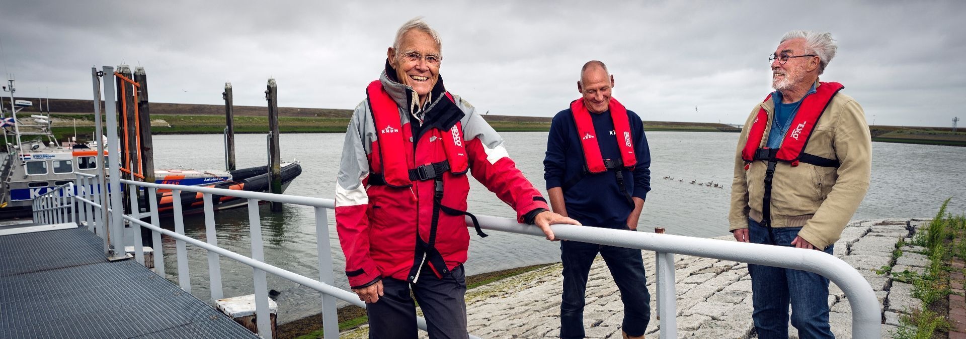 Broers Ufkes terug naar redders van weleer
