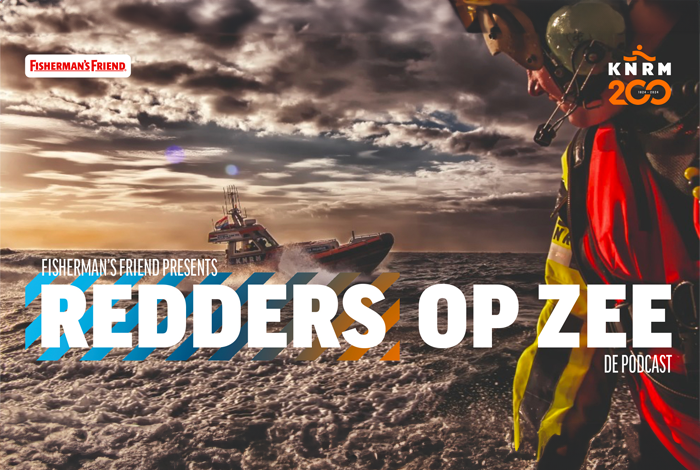 Podcast Redders op zee