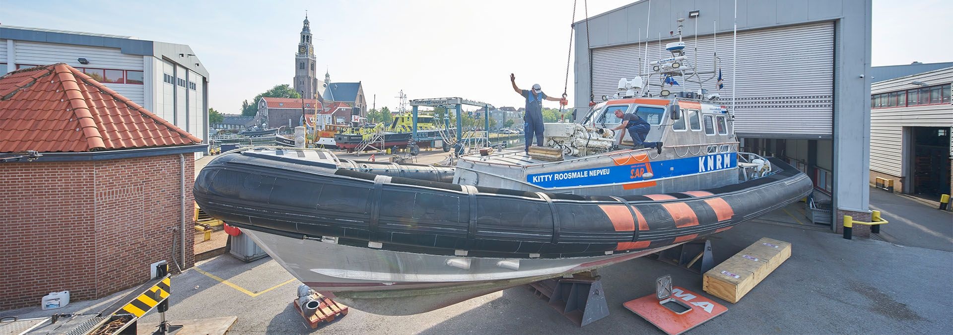 Een reddingboot in topconditie houden, hoe doe je dat?